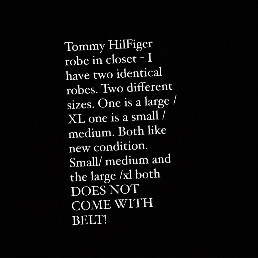 Tommy Robe - Picture 1 of 1